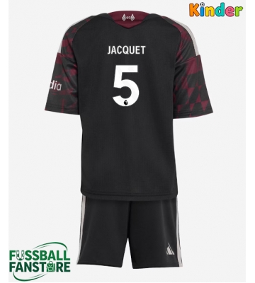 Liverpool Jeremy Jacquet #5 Replik 3rd trikot Kinder 2026-27 Kurzarm (+ Kurze Hosen)